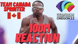 2022 World Athletics Championships 100m REACTION (PRELIMS+SEMIS+FINALS) || Aaron Kingsley Brown