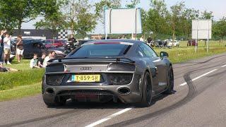 Sportcars leaving a Carshow | Supercarmadness 2024