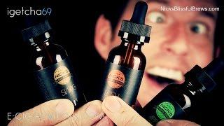 REVIEW OF THE NICKSBLISSFULBREWS.COM E-LIQUID