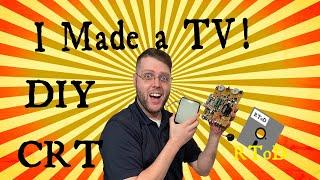 I built CRT TV from a kit I found on Ali Express, and you can too!