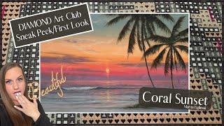 Diamond Art Club Sneak Peek “Coral Sunset” by Martin Figlinski