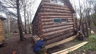 Таежная деревня "Константиновка". Пирожки из хариуса. Круглый год в тайге.