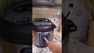 Como usar la olla de presión eléctrica #instantpot #olla #cocina #cook #frijoles