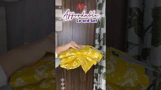 Myntra Co-Ord Set Haul Under Rs 650|preety co-ord set from meesho #shorts #meeshofinds #coordset #yt