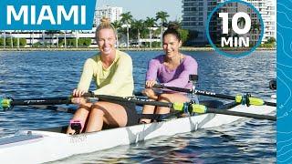 10-Minute Express HIIT Row in Miami