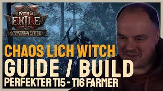 Path of Exile 2  WITCH - CHAOS LICH - GUIDE Top Mapper und SEHR GÜNSTIG! Teil 3