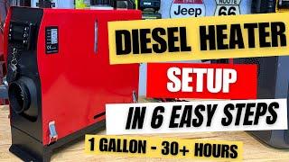 How To Set Up a Diesel Heater in 6 Easy Steps!