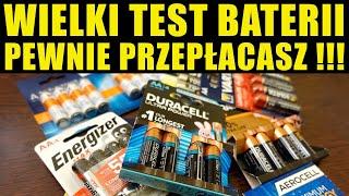 Wielki Test Baterii AA / R6 - które najlepsze? Które opłacalne? Za które przepłacasz!