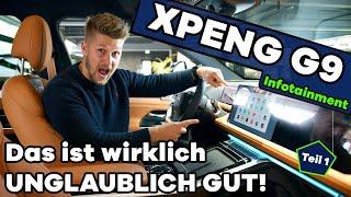 XPENG G9 Infotainment: VOLLSTÄNDIGES Tutorial der Funktionen, Details & Features | Cockpit,Interieur