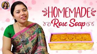 Homemade Rose Soap | Easy Soap Tutorial | #NaturesJoy | With Love Jennifer