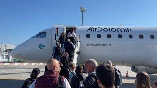 Trip Report - Frankfurt to Ljubljana | Air Dolomiti Embraer 190