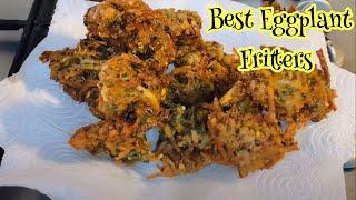 Best Eggplant crispy fritters! Nobody knows this amazing recipe! Easy and cheap