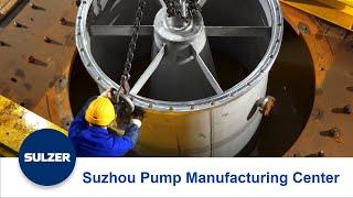 State-of-the-art pump manufacturing facility in Suzhou, China