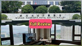 Wuhan Marriott Hotel Optics Valley Full Review • Corner King High Floor Room Tour • Breakfast Dinner