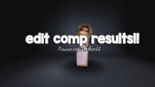 edit competition results !! #aurexeii10kedit