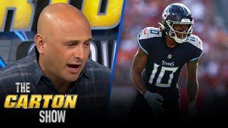 Ravens rushing with Henry, Broncos QBs ‘orphan dogs’, Titans sleepers? | NFL | THE CARTON SHOW