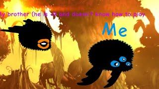 Playing badland versus with my brother! (he doesn't know how to play)