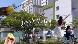 vlog | 일상브이로그 | 거제도 당일치기 여행 | 부산 | 거제도 | 먹방 | 카페 | 부산 얼크니손칼국수 | 거제 W181 | 매미성 | 덕포해수욕장 | 거제 점순이네밥집