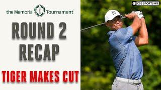 Tiger Woods Barely Makes Cut at Memorial PGA Tour; Round 2 Recap & Analysis| CBS Sports HQ