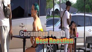 Cucumber  Prank In Public (Part 1 & 2) Best Reaction