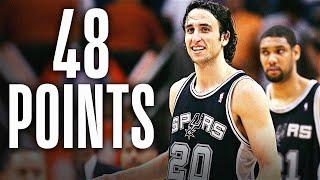 Manu Ginobili’s Career-High 48 Point Performance in 2005