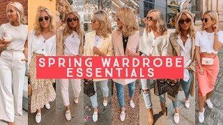SPRING WARDROBE ESSENTIALS | TRY ON  | Ruby Holley