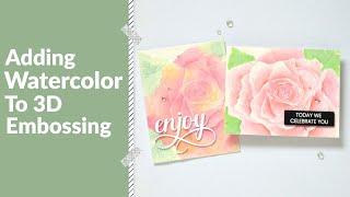 How to Add the WOW to Your 3D Embossing Folders | Altenew Take 2 With Therese!