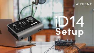 How to set up an Audient iD14 MkII Audio Interface