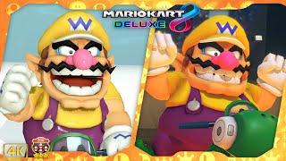 Mario Kart 8 Deluxe DLC ⁴ᴷ Wave 5 (200cc 3-Star Rank) Wario gameplay