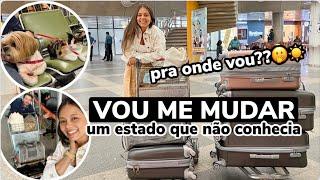 ME MUDEI… Vlog mudança + conhecendo a casa nova bem longe