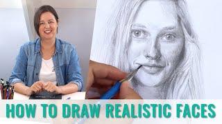 How To Draw Realistic Faces - Course Promo