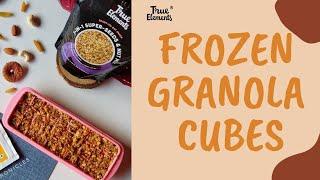 No Bake Granola Cubes | No Bake Desserts | True Elements |#NoBakeGranolaBars