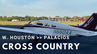 Cross Country Flight: W. Houston to Palacios