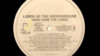 Lord Jazz Hit Me One Time (make it funky) - Lords of the Underground