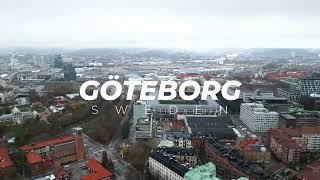 Drone video of Heden Football Complex in the Heart of Göteborg, Sweden