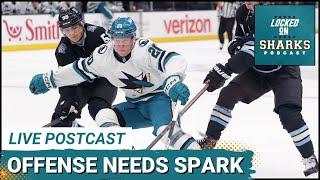 POSTCAST: San Jose Sharks Sleepless In Salt Lake City In Loss To Budding Rival, Utah Hockey Club