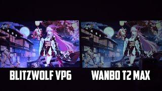 Wanbo T2 Max vs BlitzWolf VP6 - Best Budget Projector 2021 April Update