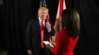 Exclusive: Trump talks with News Channel 8's Candace McCowan