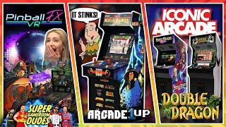 Iconic Arcade Double Dragon! Arcade1Up Hits Rock Bottom, AtGames Black Rose & Pinball FX VR!