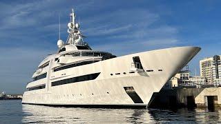 Vibrant Curiosity @Oceancoyachts Built 85m SuperYacht In Gibraltar