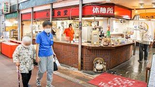 【尼崎】【後編】超絶ディープな商店街にある人情食堂の鉄板焼きそばと精鋭おかず達が魅力的すぎた【市場食堂密着】丨  Japanese Street Food