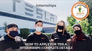 How to Apply for TESLA Internship | Fully Funded Internship by TESLA | Complete Details