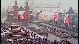 HD Soviet October Revolution Parade, 1988 Part I Парад 7 Ноября