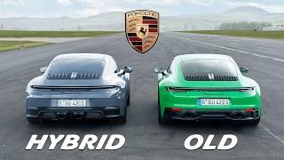 New 911 Hybrid vs Old 911: DRAG RACE