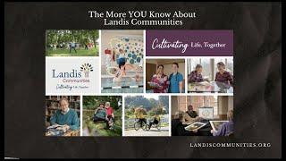 The More YOU Know About Landis Communities