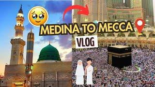 Medina to Mecca Travel Vlog with Kids ~ Pullman Zam Zam Makkah ~ Umrah with Family 2023/24