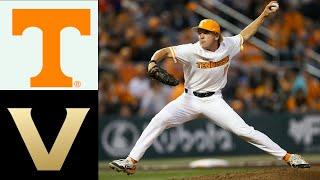Tennessee vs Vanderbilt Full Game May 23,2025 College baseball Championship Today
