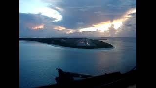 Landing at Midway Island