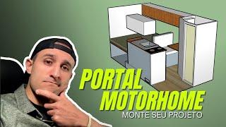 Como montar o projeto do MOTORHOME Artesanal usando o site Portal Motorhome