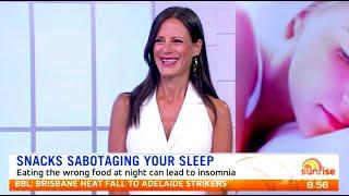 BEAT INSOMNIA WITH GOOD NUTRITION || SARAH DI LORENZO || WEEKEND SUNRISE